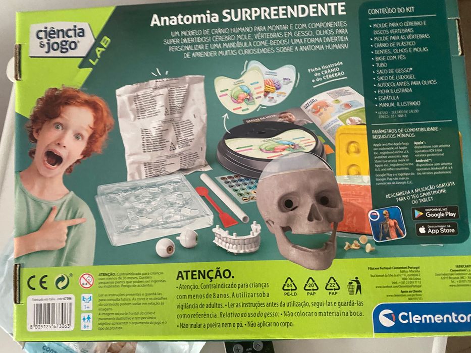 Jogo Anatomia Clementoni