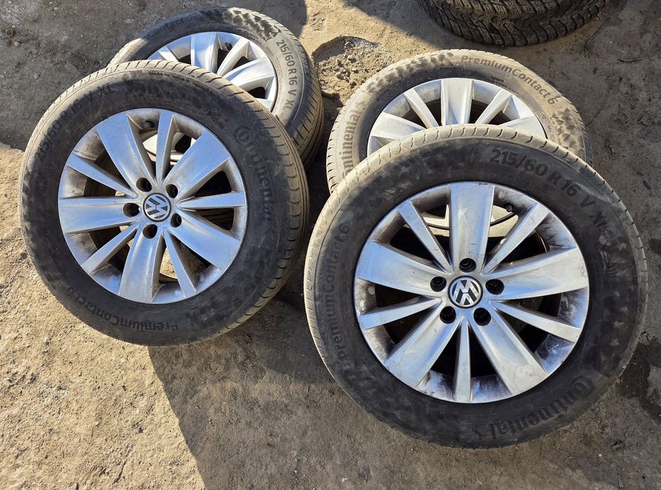 Alufelgi Koła 16 5x112 VW Sharan Passat Touran Caddy  Golf Alhambra