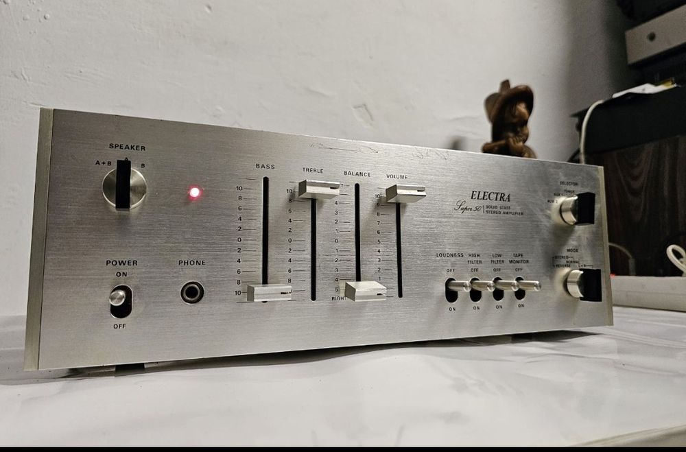 Wzmacniacz stereo Electra Super 50., 2*65 WATÓW