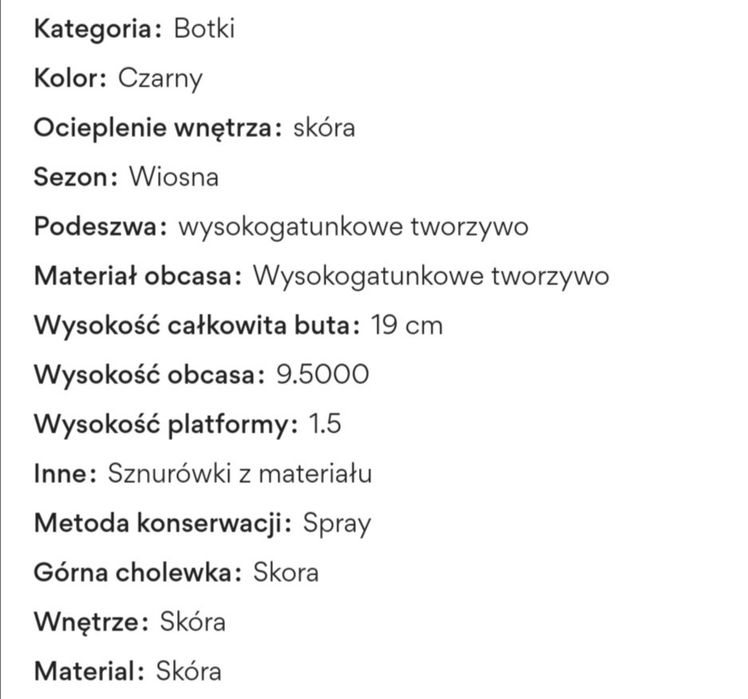 Czarne botki buty skóra wiosna lato rozmiar 38 Lasocki