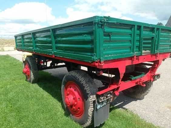 Przyczepa rolnicza 6t sztywna