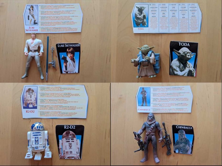 Conjunto Star Wars Kenner anos 90 – nunca usado