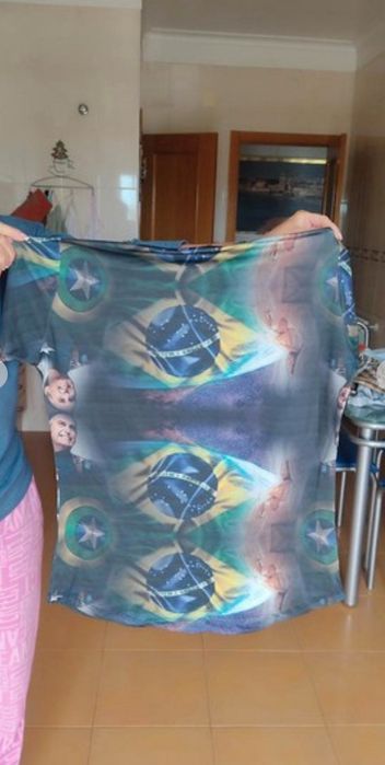 Tshirt com imagens de brasil