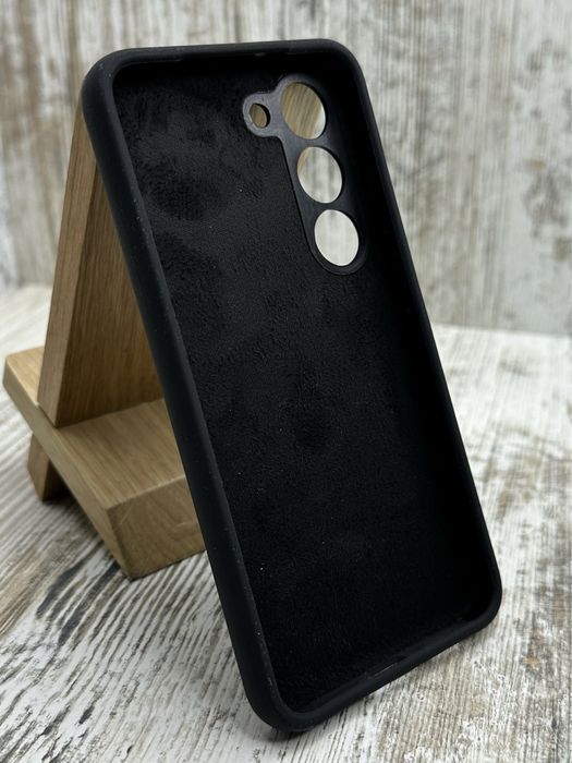 Не пачкаются! Чехол Silicone Case на Samsung S23/ S23 Plus/ FE Чохол