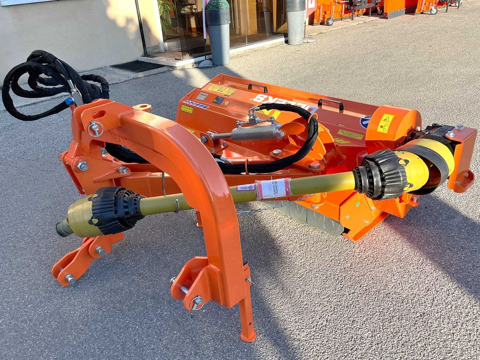 Roçadora Lateral Super Pesada 2.2m DRAGON-220 -815kg p/trator 90-130cv