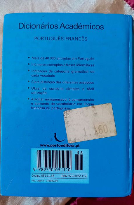 Dicionario de Português-Francês