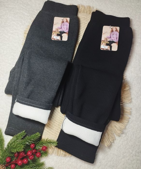 Дитячі теплі лосини  на флісі 8-12 років