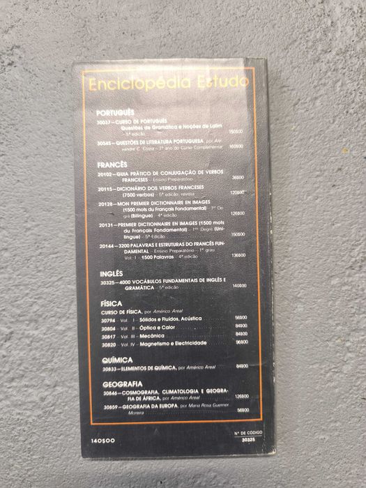 4000 Vocábulos Fundamentais (Inglês e Gramática) — A. Fernández (ASA)