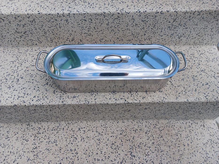 Tacho para cozer peixe em inox novo nunca usado
