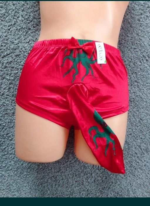 Bokserki męskie czerwone nowe tanio