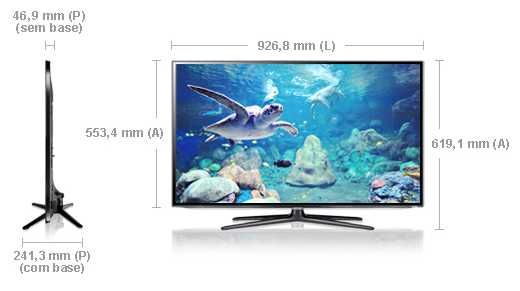 Televisão LED Samsung 40" UE40ES6100