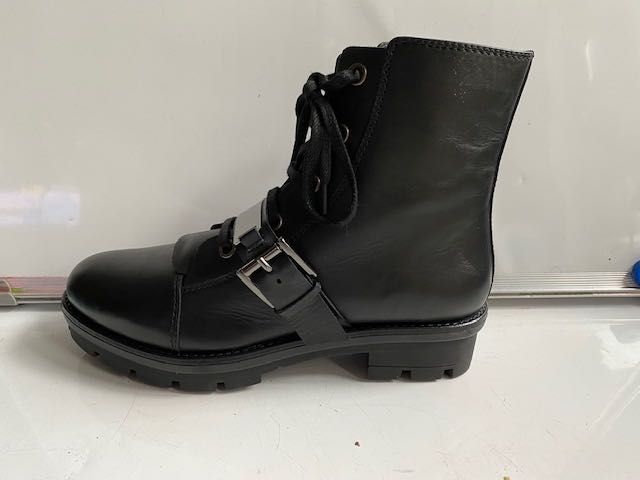 trzewiki, trapery, buty do kostki SKÓRZANE nowe