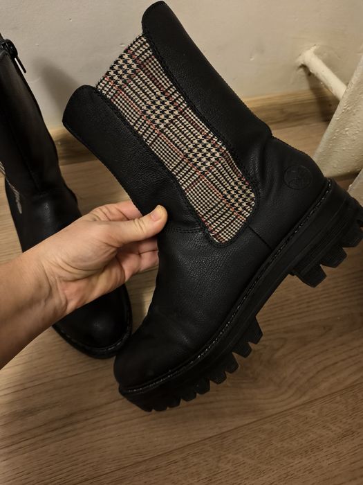 Buty damskie zimowe Rieker