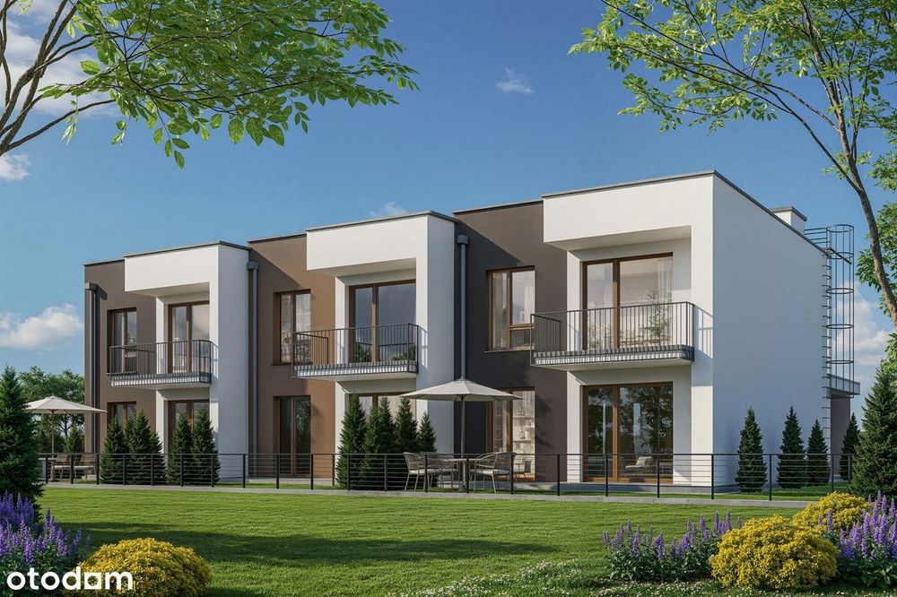 Nowoczesne Mieszkanie 4-pokojowe z balkonem i ogródkiem 62,55m2