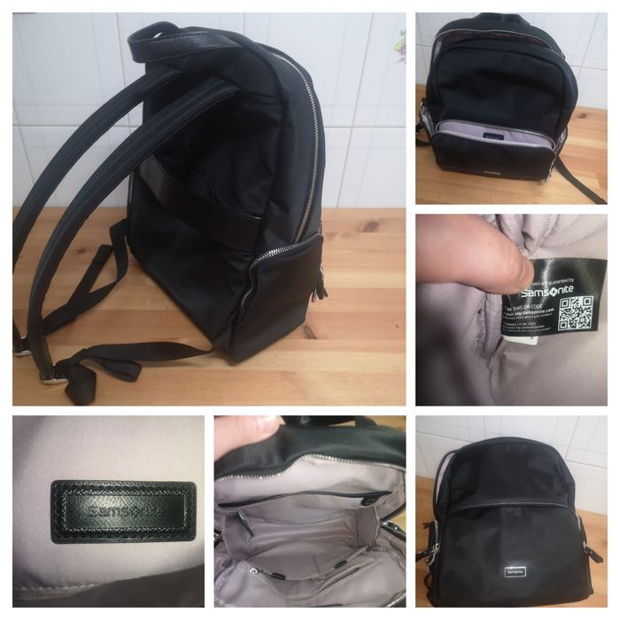 Mochila samsonite karissa 2.0 grande preta original