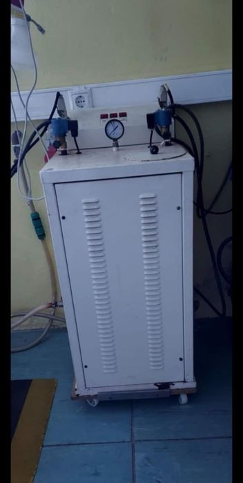 Caldeira e mesa de passar a ferro equipamento industrial