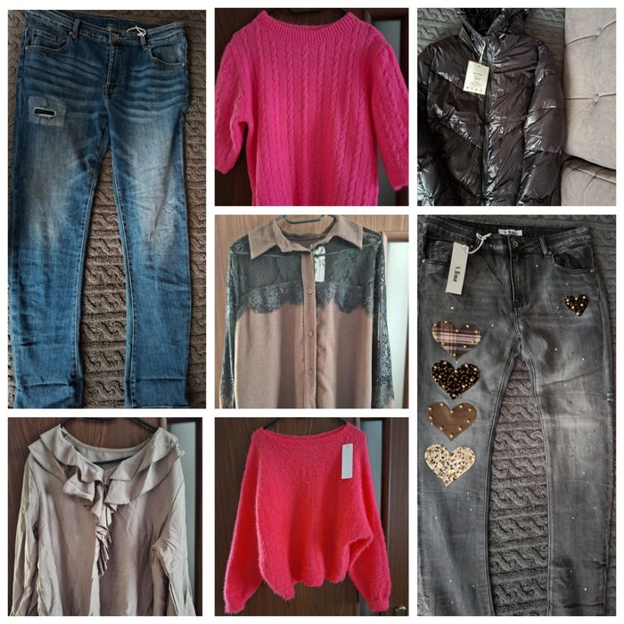 Paka NOWYCH ubrań damskich L