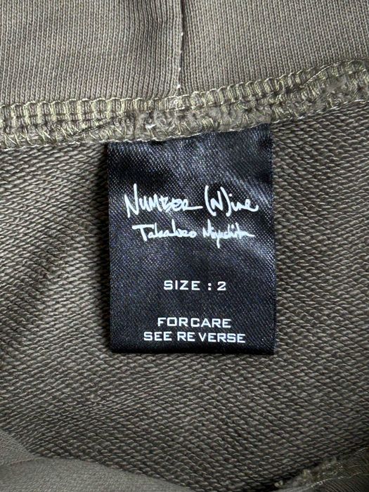Худі Number (N)ine Knight hoodie archive худи кофта skinny