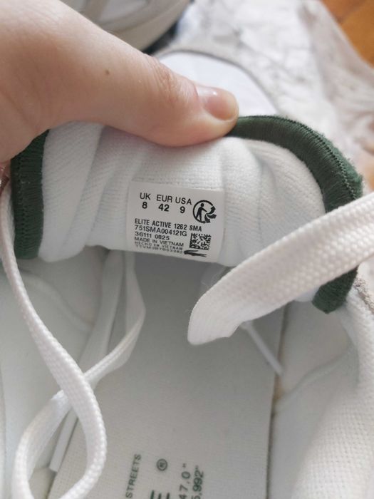 Lacoste Elite Active - Sneakersy męskie, nowe z metką