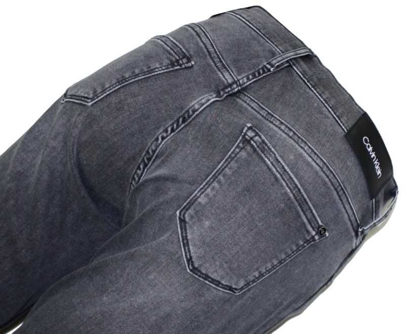 Jeansy Calvin Klein -Slim damskie K20K202499 czarne nowe oryg. W29/L32