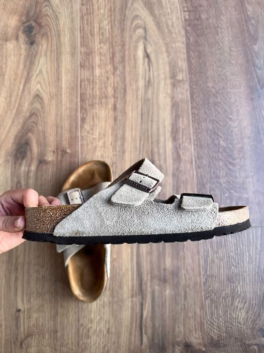 Birkenstock Arizona couro de camurça