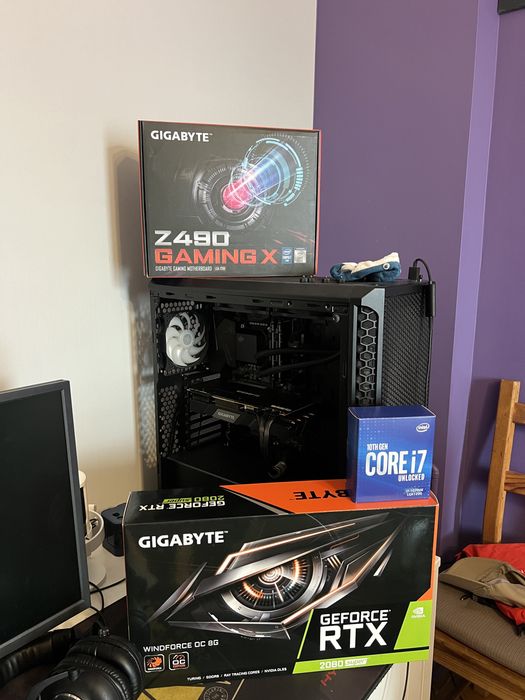 Komputer Gamingowy i7 10700k RTX2080 Super 32gb ram 1tb ssd m2