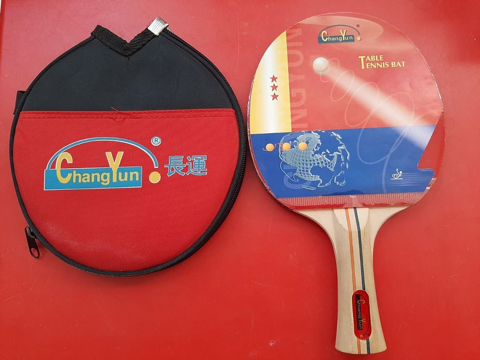 Новая ракетка (затянута в плёнку) для настольного тенниса T.B.K