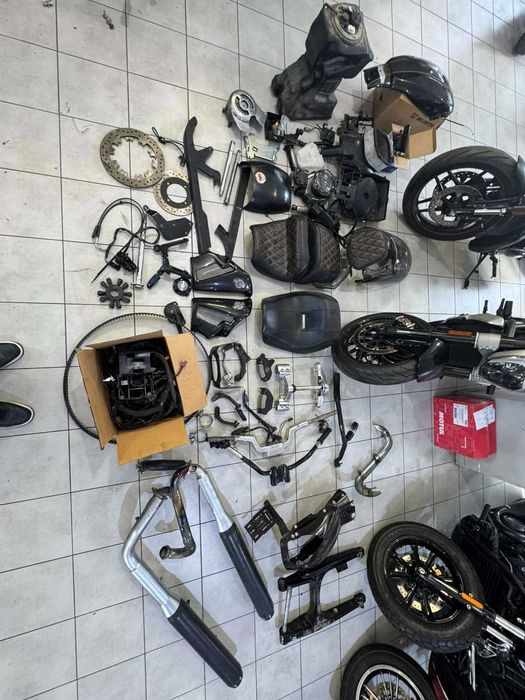 Разборка мотоцикла Harley-Davidson