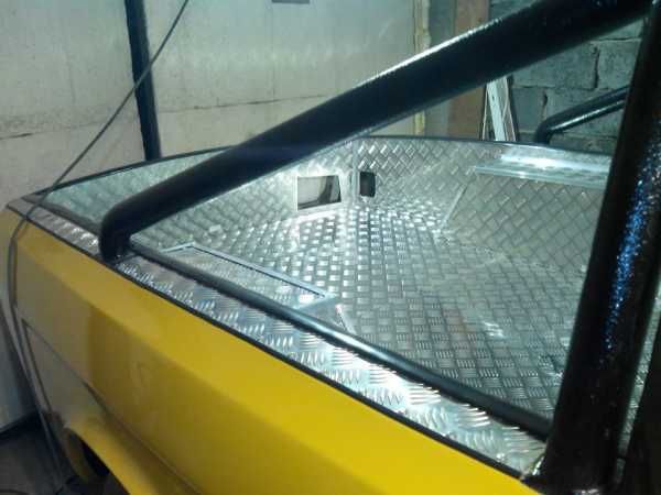 Алюміній. Листовий рифлений товщина 1,5мм. Малюнок "Квінтет".