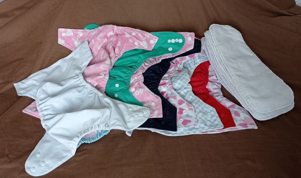 Fraldas reutilizáveis / pano