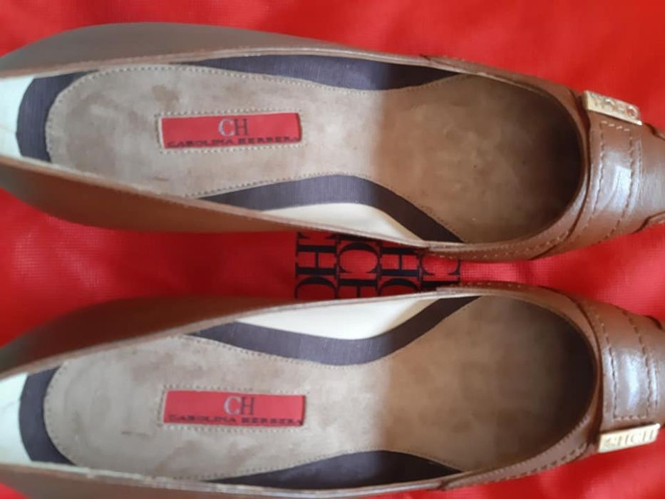 Sapatos novos Carolina Herrera genuínos