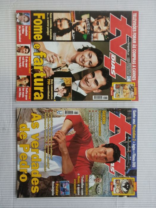 Lote de 14 TV 7 DIAS (revistas)