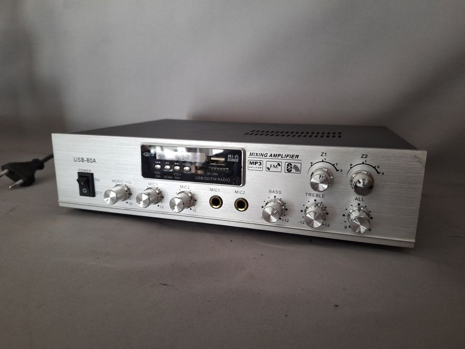 Трансляційний підсилювач USB80A 2 зони Unit audio Big MPA 2 zone