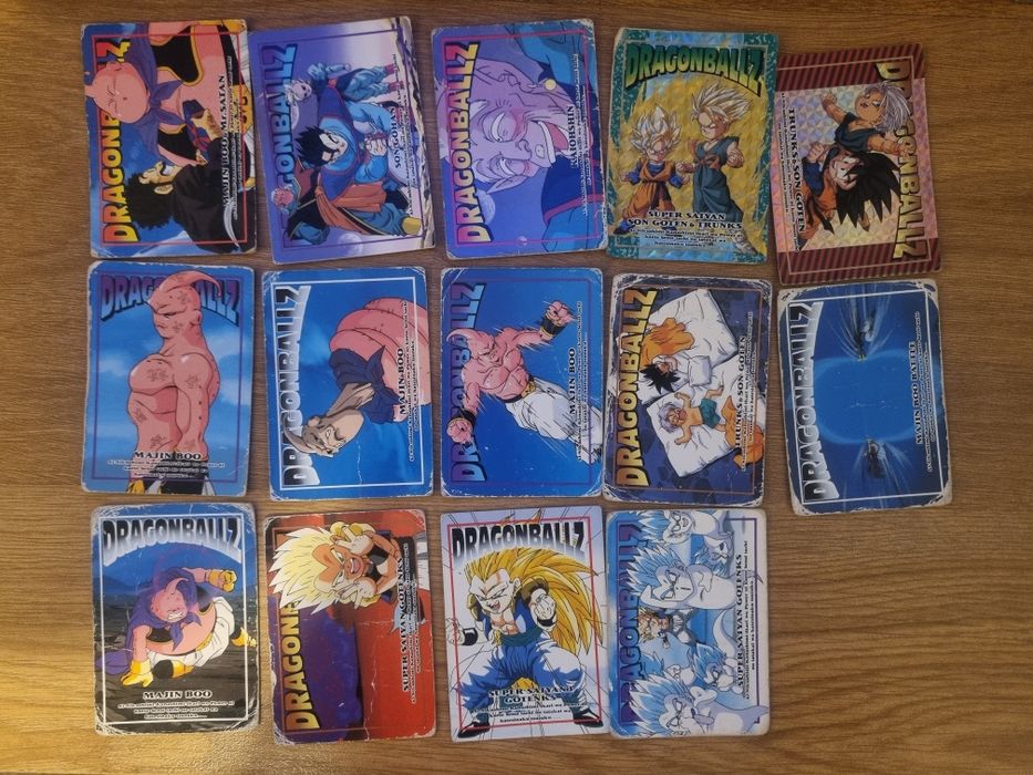 Cartas Dragon Ball (serie 1,2,3,4,5 e Memorial Photo)