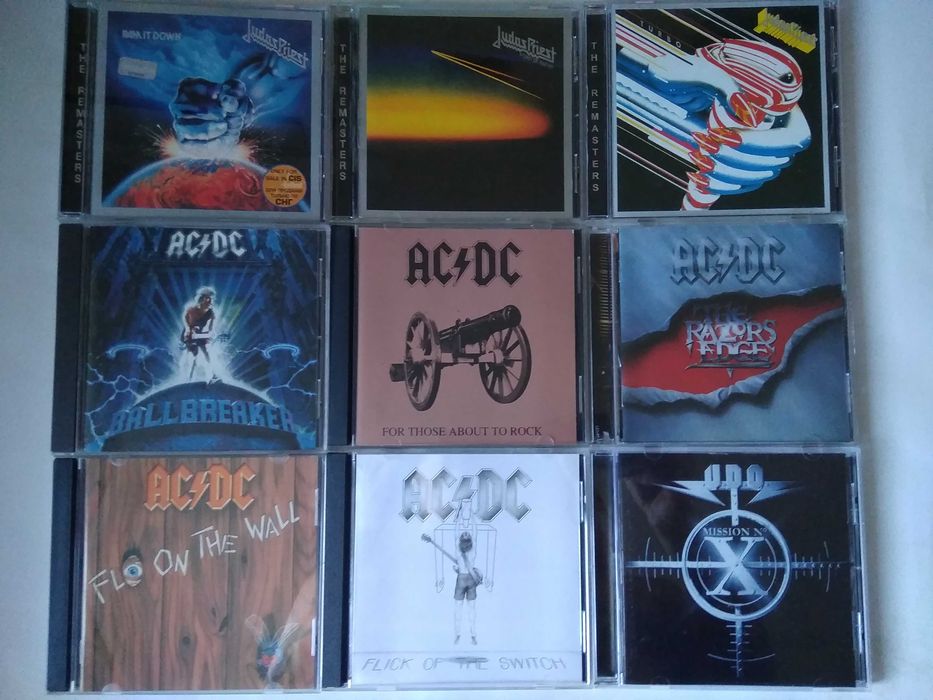 Judas Priest/Scorpions/White Lion/Blind Guardian/AC/DC/сд-диски.