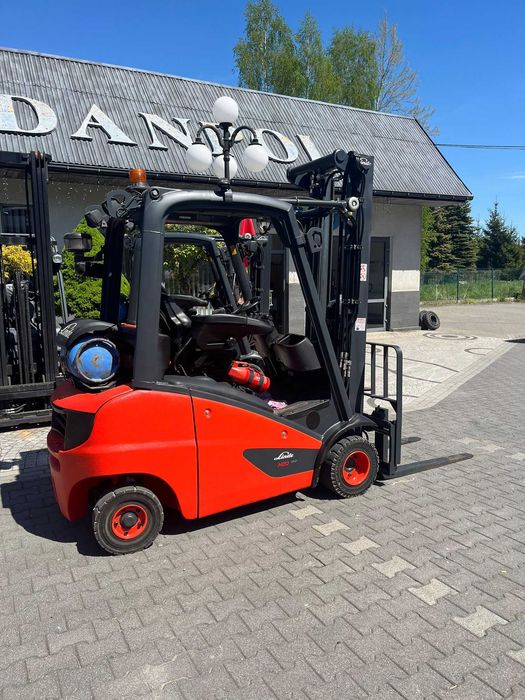 Wózek widłowy LINDE H20T widlak 2t 2018r LPG triplex 391