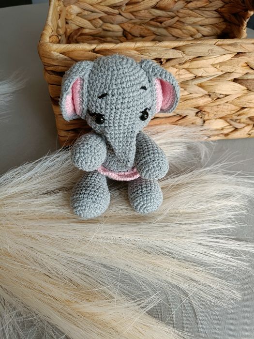 Mimi elefante crochet