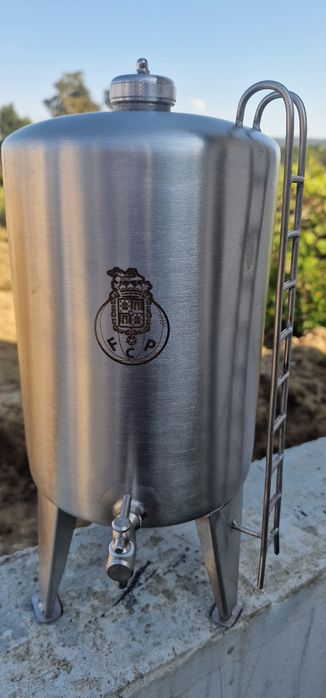 Cubas inox polido 5 litros artesanais