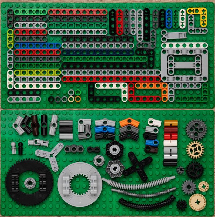 Деталі Лего Технік колеса. покришки, гусені Lego Technic оригінал