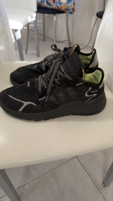 Tenis adidas 3M 43 1/3 preto e cinza