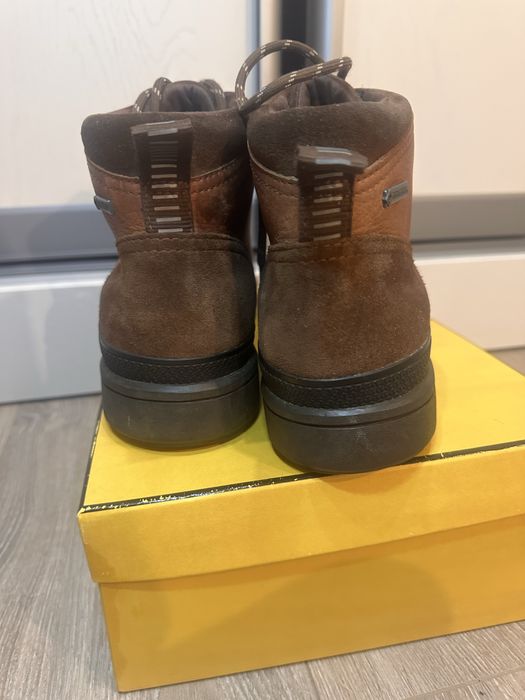 Ботинки Clarks Gortex Кожа Флис