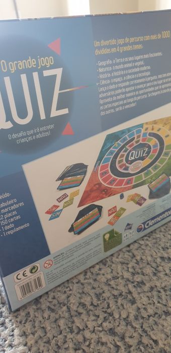 Jogo de tabuleiro Quizz