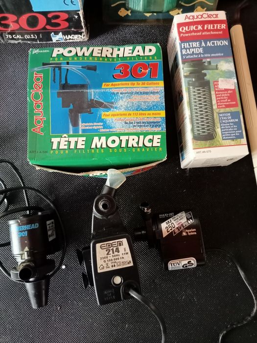 Material para aquários e decoração