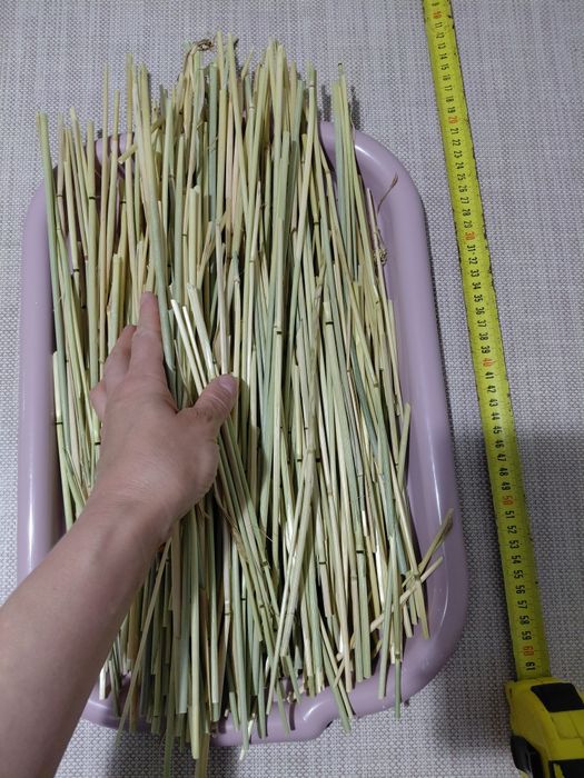 Солома. Солома для павука.