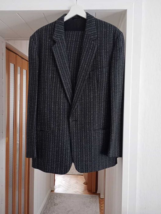 Garnitur męski wełniany