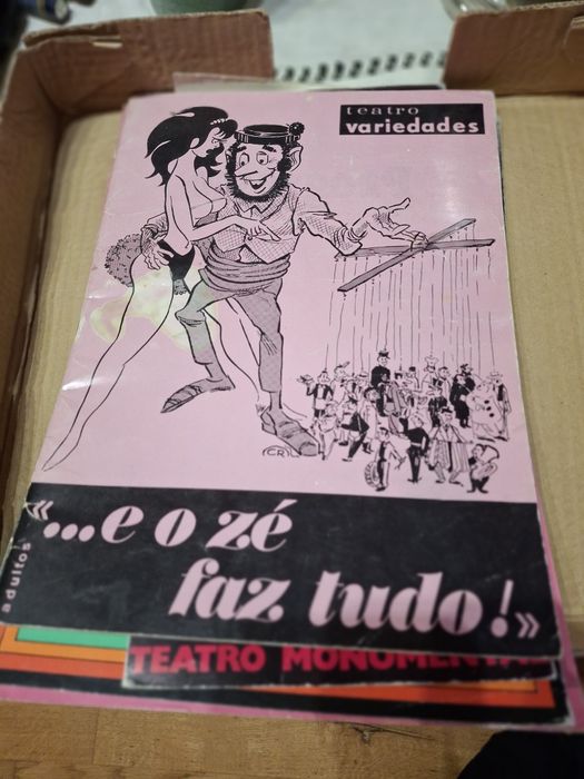 Programas antigos Teatro revista