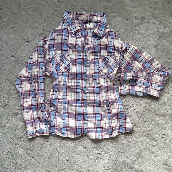 Kolorowa koszula w kratkę damska