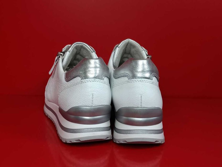 Кожаные женские кроссовки Gabor Damesschoenen Sneakers Wit Оригинал