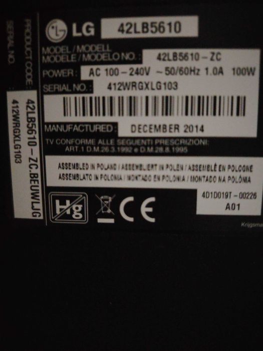 Smartv 42 polegadas LG