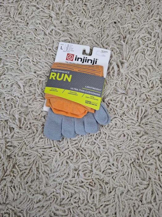 Skarpety do biegania Injinji RUN No-Show Running Toe Socks  roz. L
